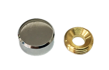 ステンレス 鏡止めナット丸形 C型(化粧ねじ)